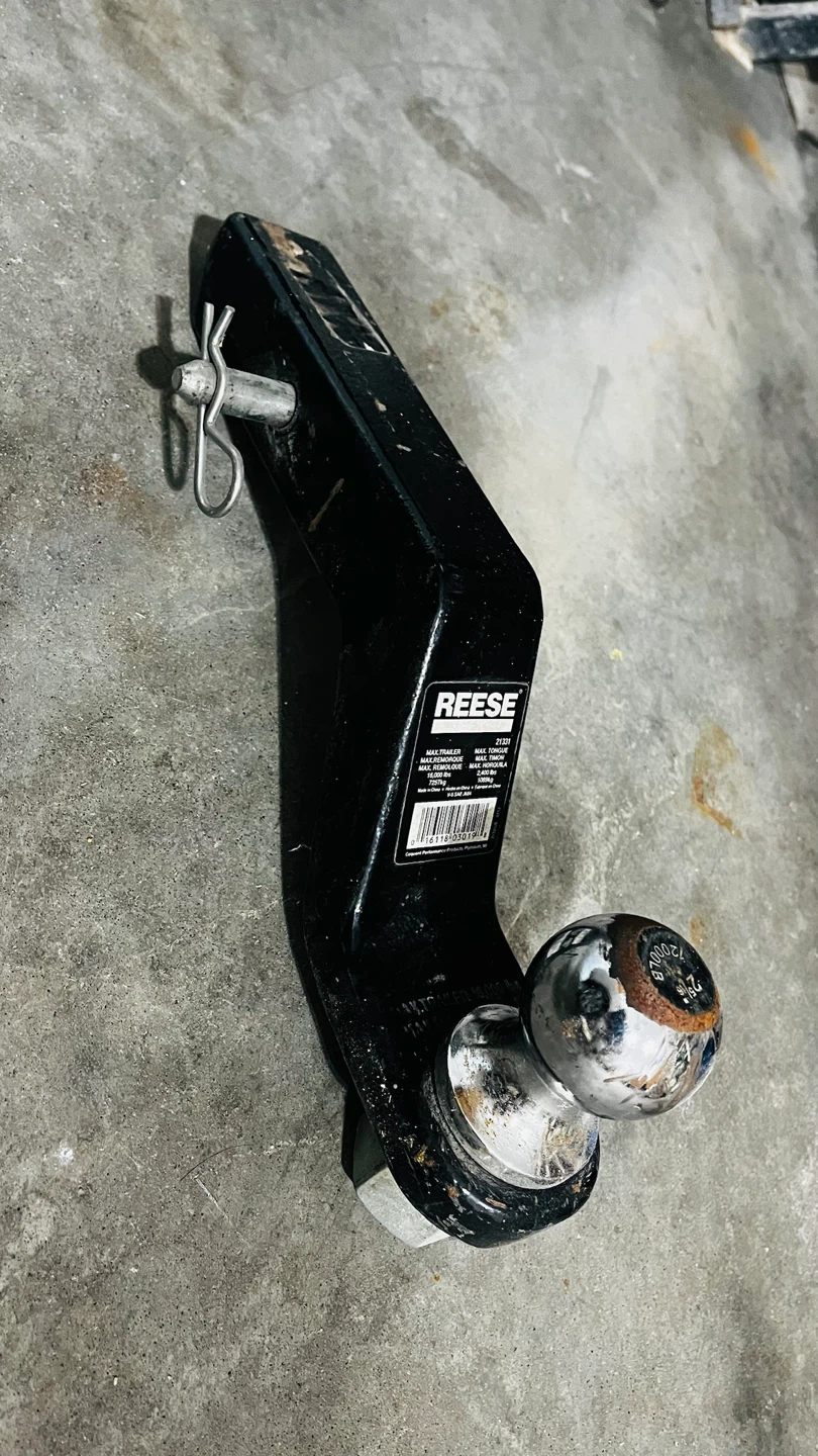 Reese 2" 5/16" 20,000 LB Trailer Hitch Ball Mount