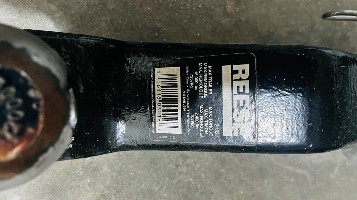 Reese 2" 5/16" 20,000 LB Trailer Hitch Ball Mount - photo 3