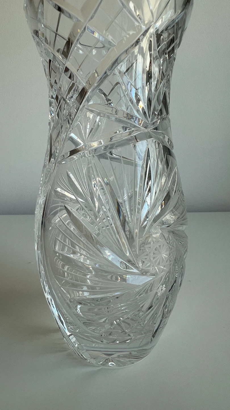 Crystal Cut Glass Vase - photo 2