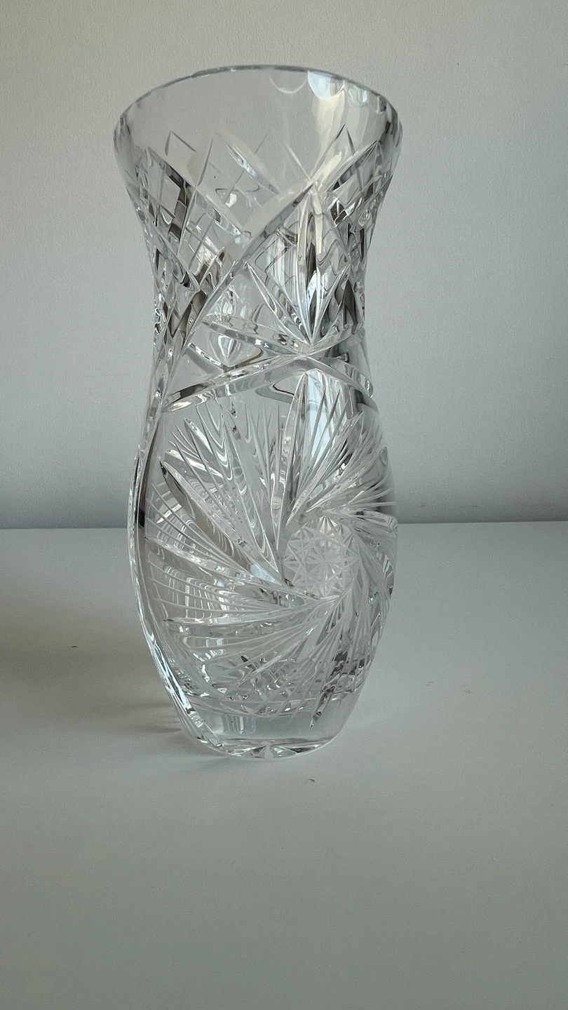 Crystal Cut Glass Vase - photo 3