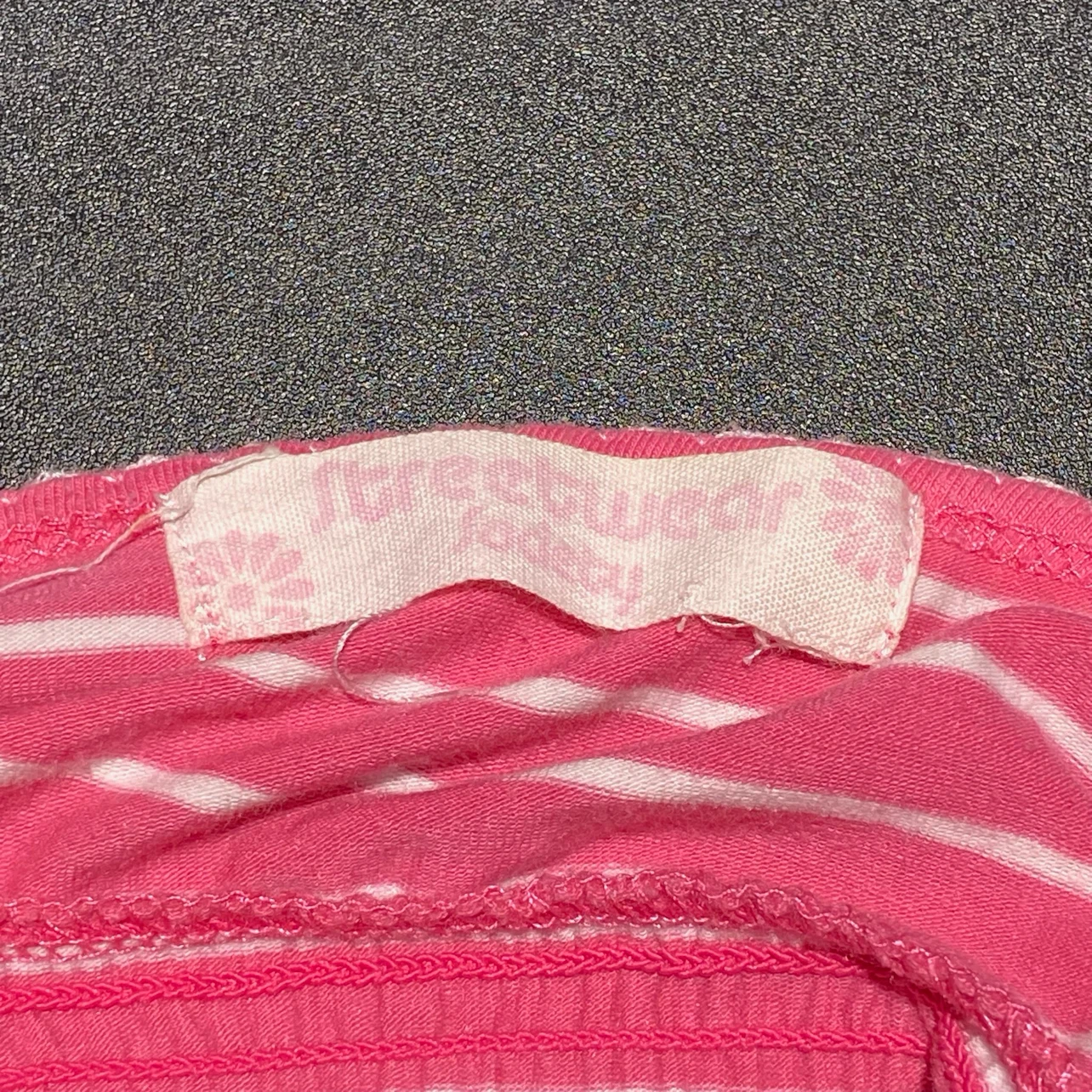 Pink Striped Baby Tank Top - photo 3