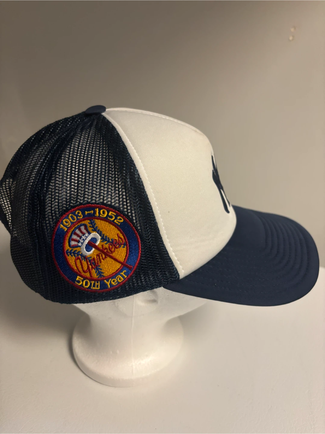 Mitchell & Ness New York Yankees 50th Year Trucker Hat - photo 2