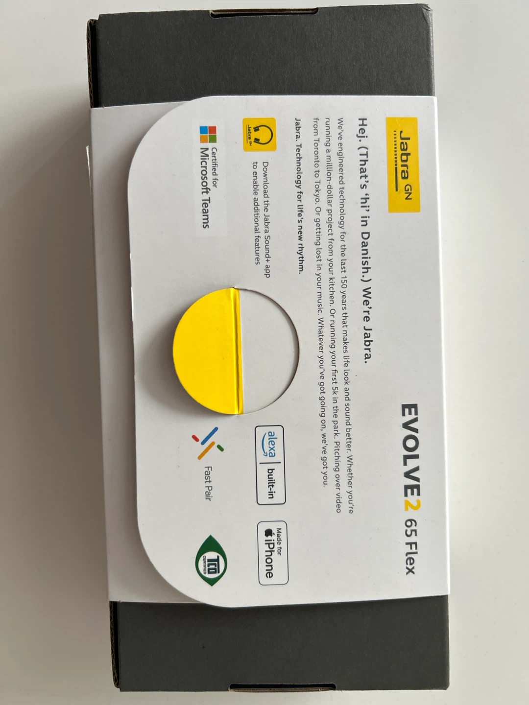 Brand New Jabra EVOLVE2 65 Flex Headset - photo 2