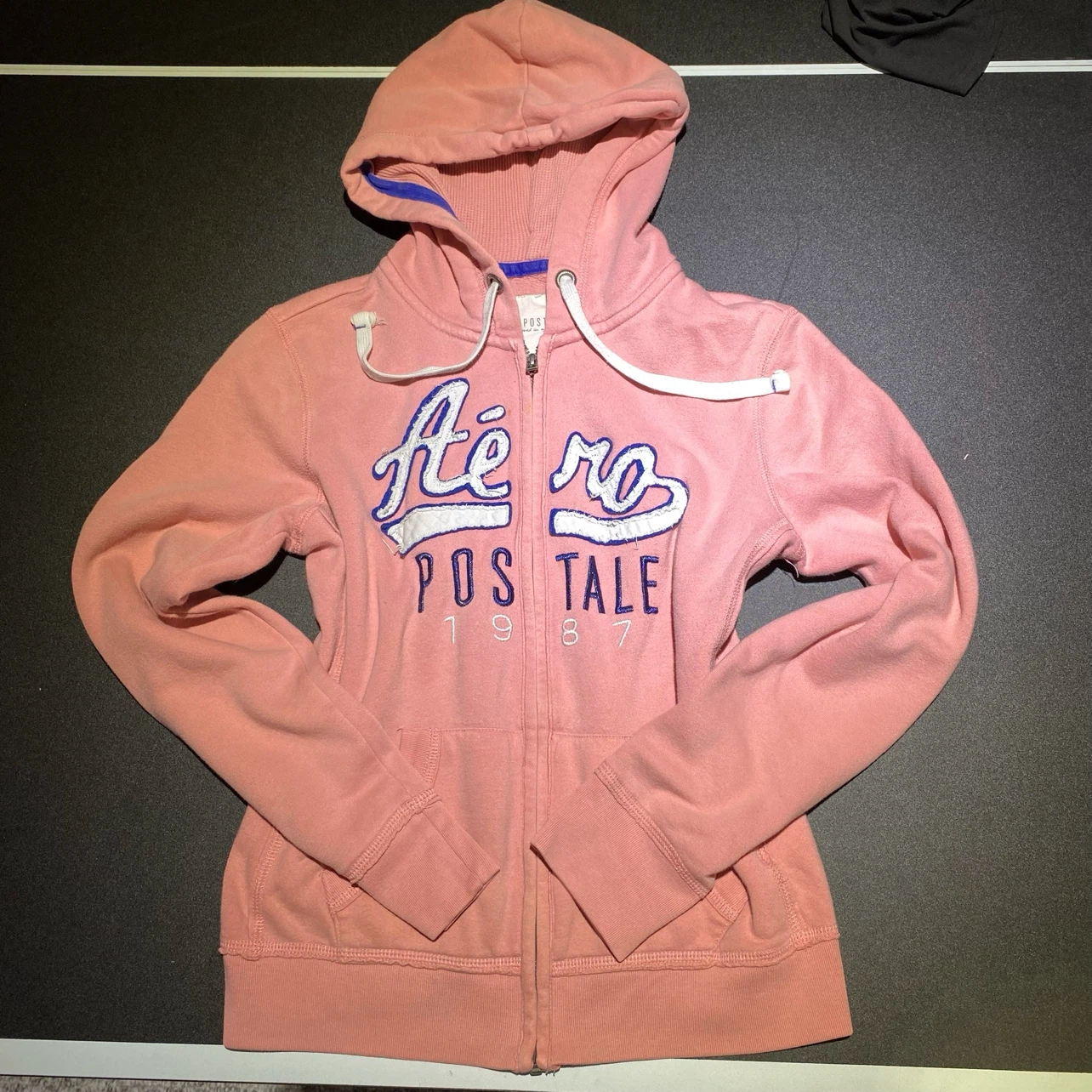 Aéropostale Pink Zip-Up Hoodie