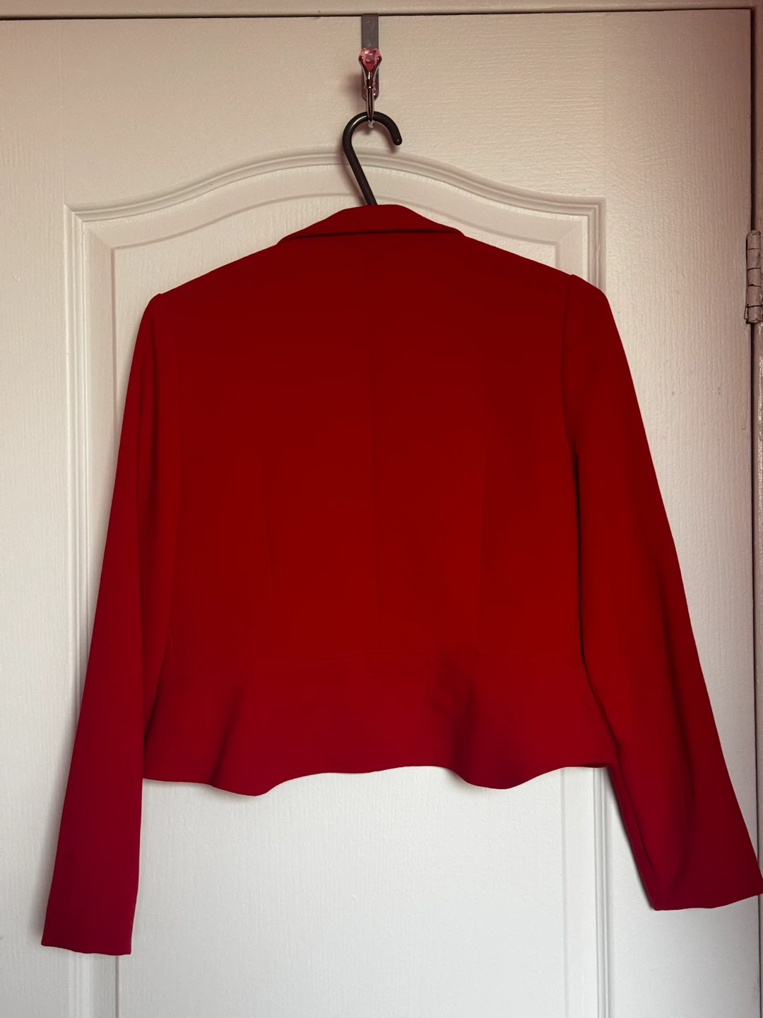 Red cropped / short blazer Joeffer Caoc size 2 - photo 2
