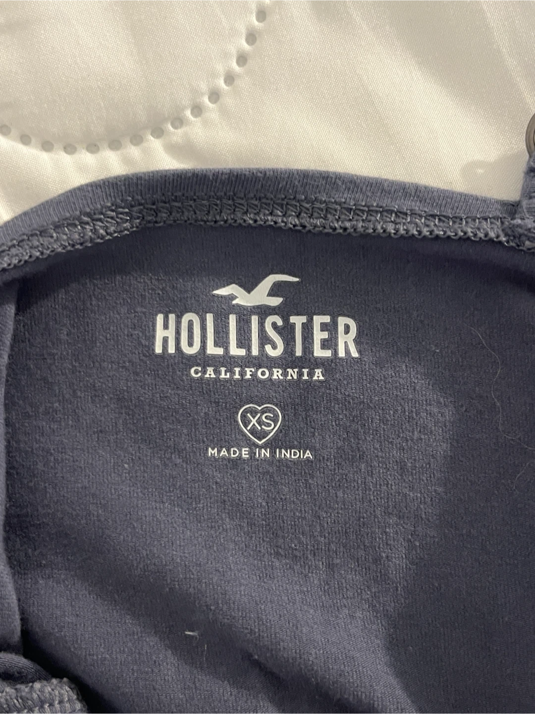 Hollister Blue Corset-style Lace Tank Top - photo 3