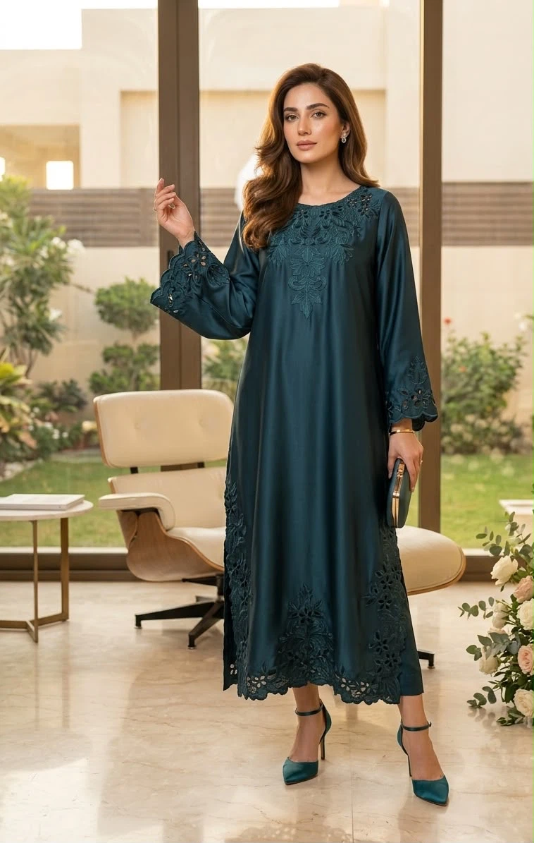 Women's Embroidered Kurti Dress - photo 3