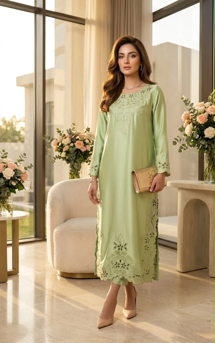 Women's Embroidered Kurti Dress - photo 4