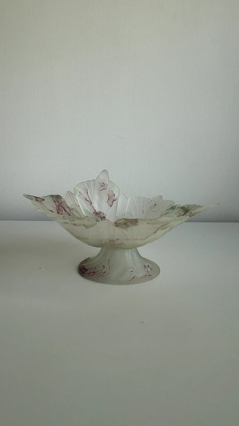 Glass Footed Bowl