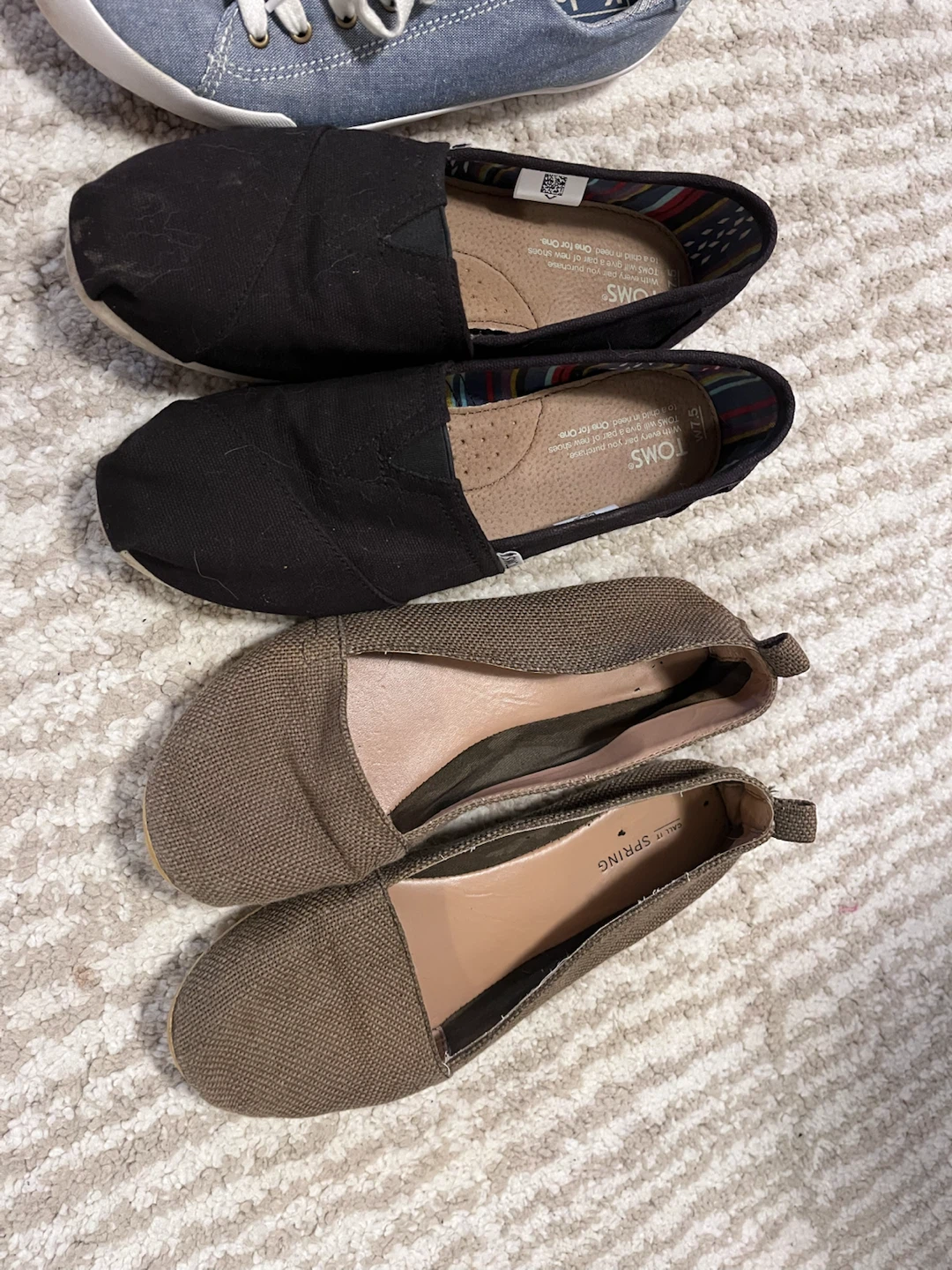 Bundle of Women's Shoes - TOMS, Keds, and more - photo 2