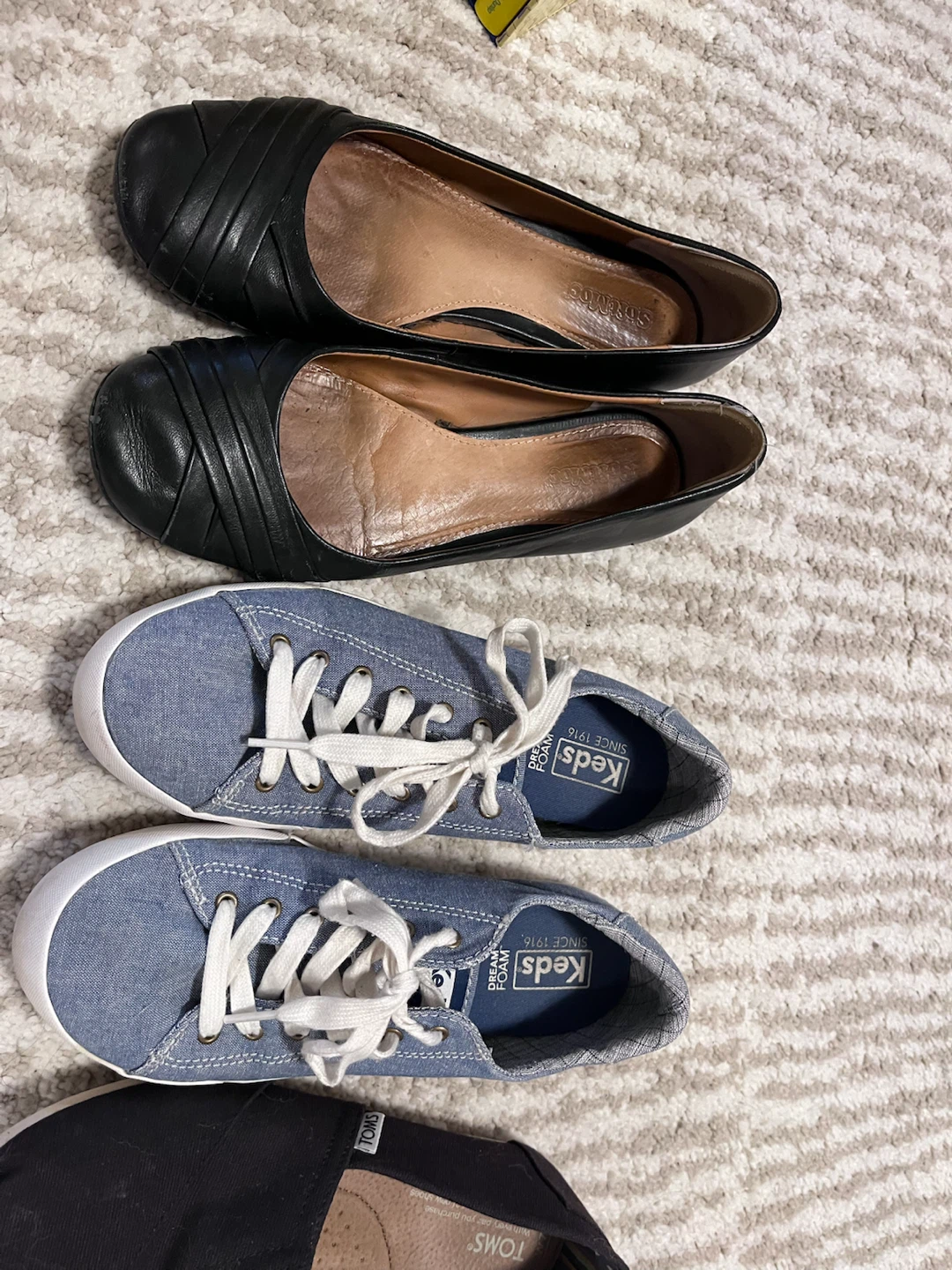 Bundle of Women's Shoes - TOMS, Keds, and more - photo 3