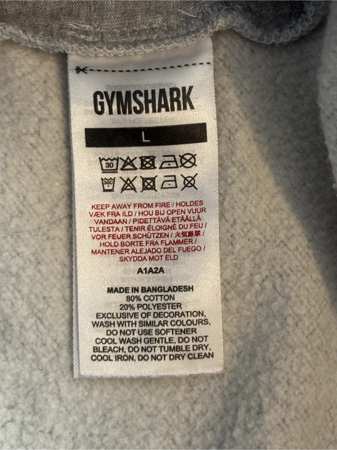 Gymshark Grey Joggers (men’s large) - photo 5