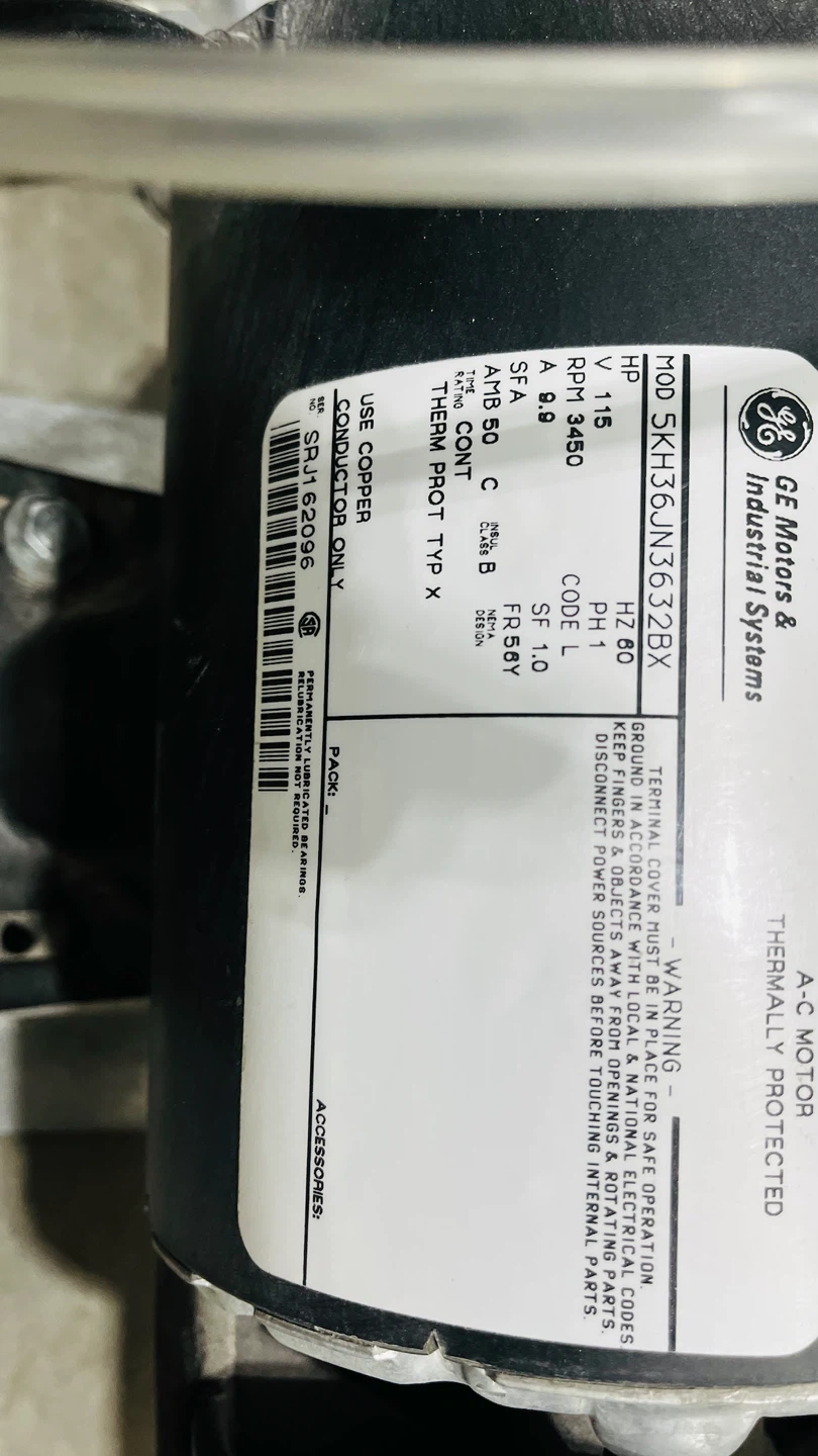 Spa Tub Pump with Air Switch - photo 3