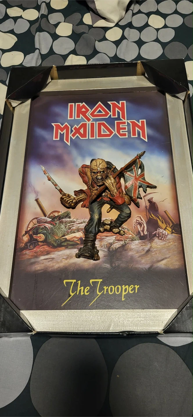 Iron Maiden 3D Art Poster