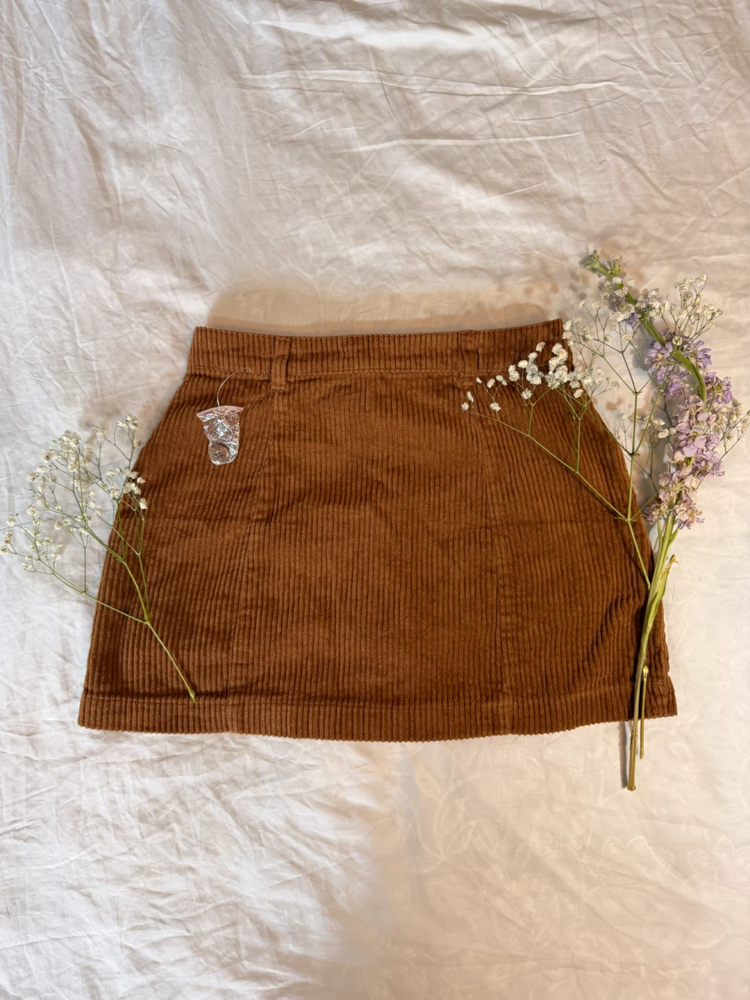 Forever 21 Corduroy Button-Up Mini Skirt - photo 4