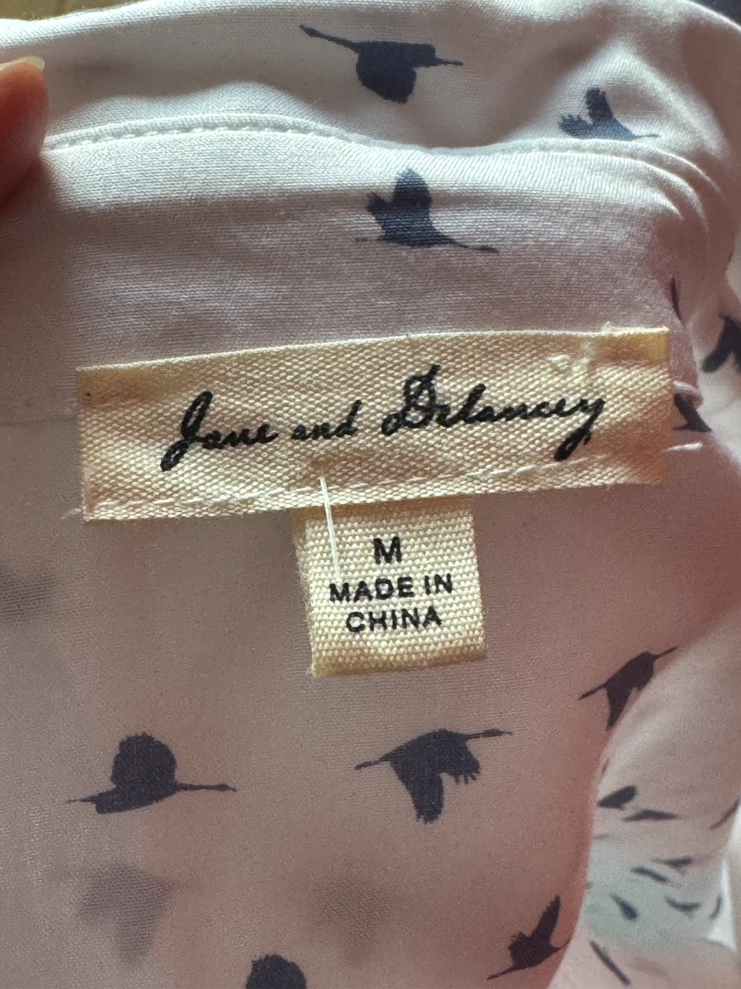 White Spotted Medium Size Long Blouse Jane and Dilany - photo 3