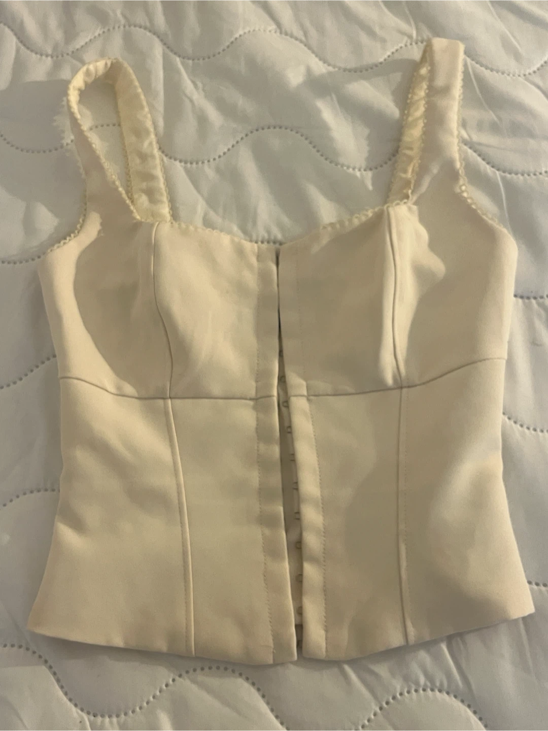 White Fox Always Happy Hour Bustier in Cream
