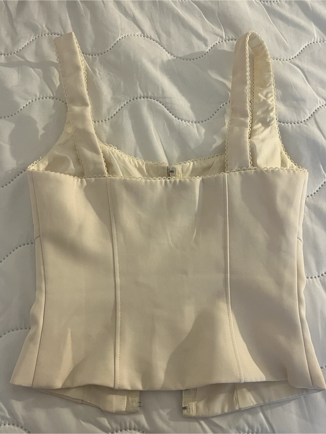 White Fox Always Happy Hour Bustier in Cream - photo 2