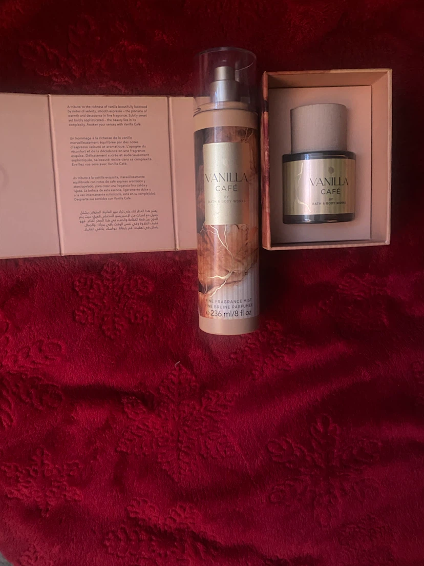 Bath & Body Works Vanilla Cafe Fine Fragrance Mist & EDP Set - photo 2