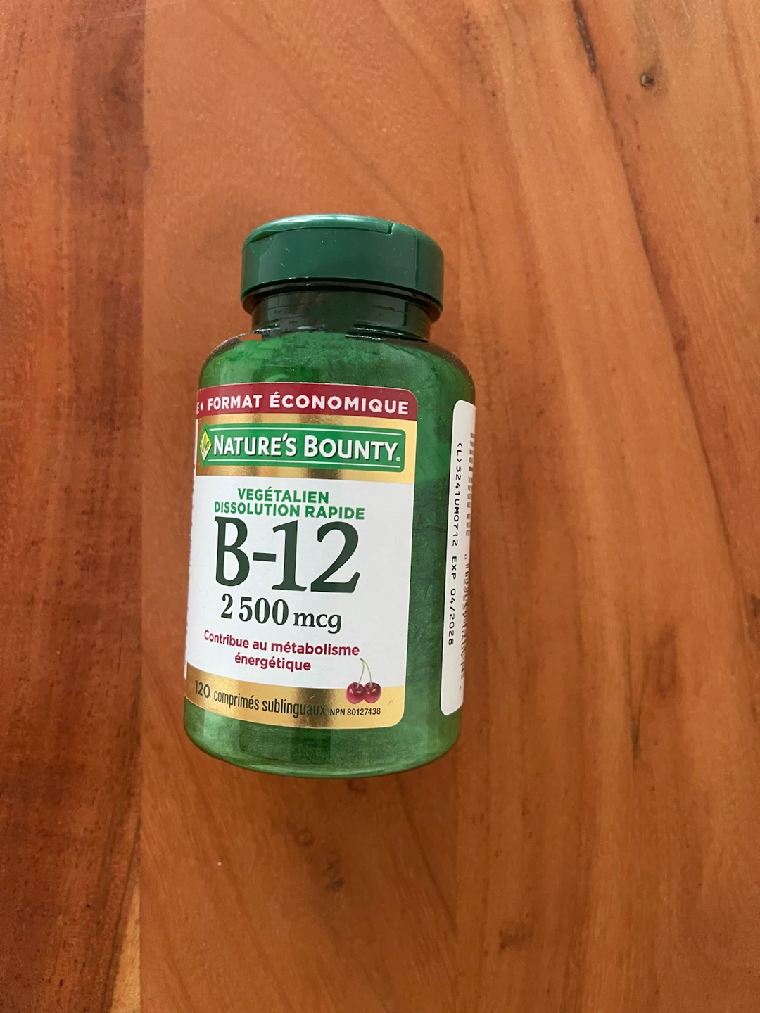 Nature's Bounty B-12 2500 mcg Sublingual Tablets
