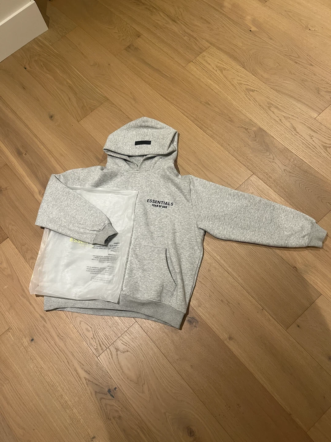 ESSENTIALS Fear of God Grey Hoodie - photo 2