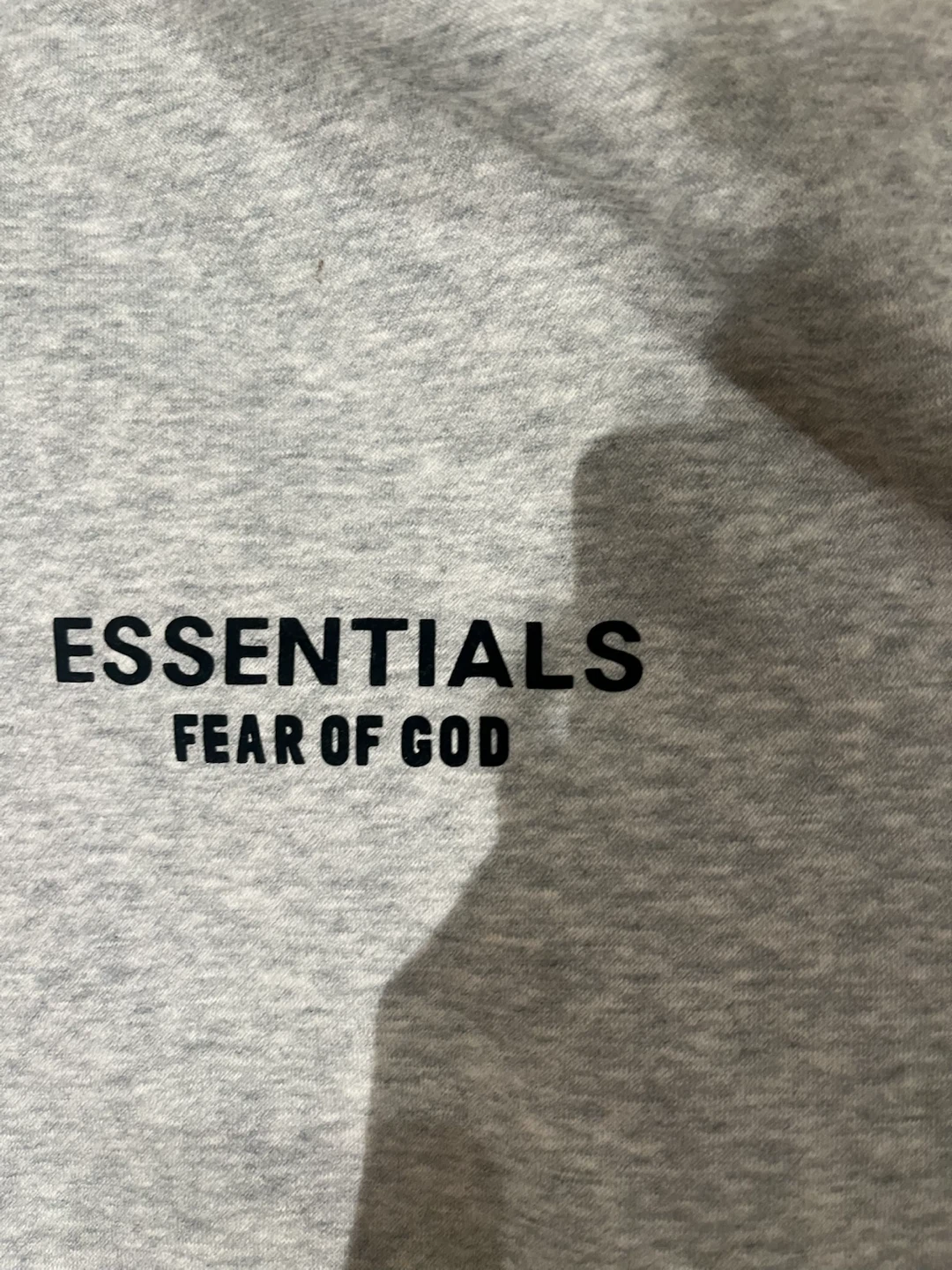 ESSENTIALS Fear of God Grey Hoodie - photo 4