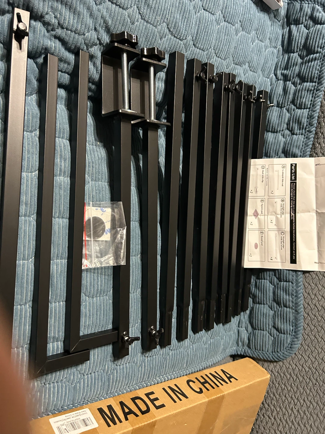 New-Black Table Arch Stand Kit!
