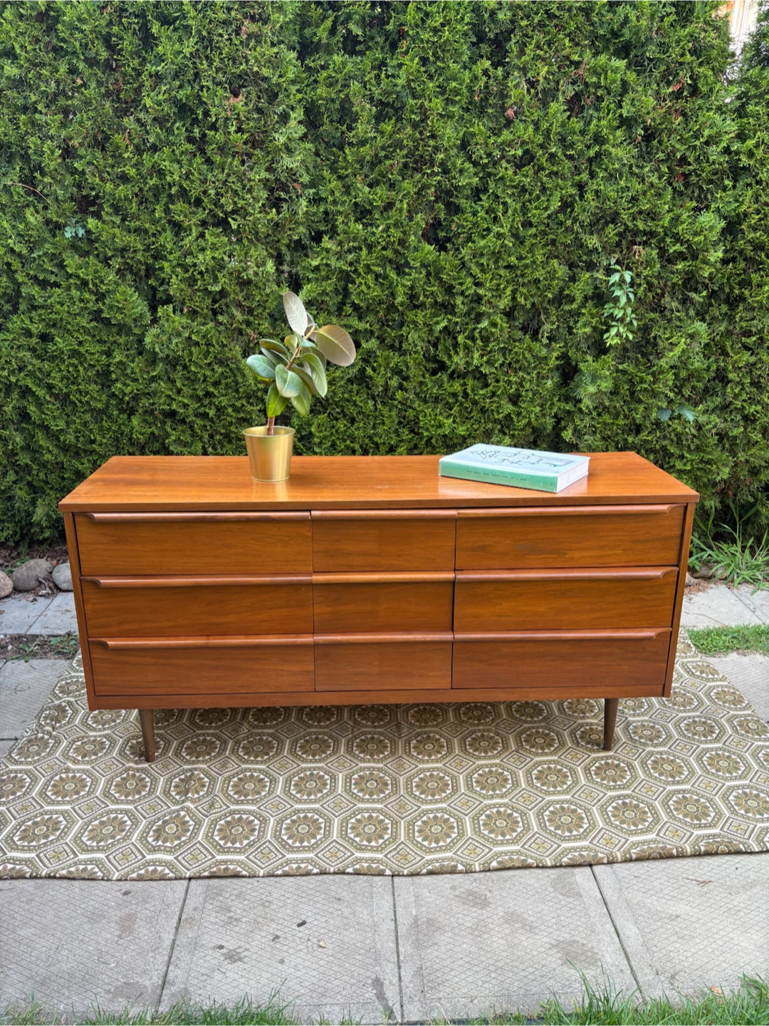 MCM Walnut Dresser - photo 2