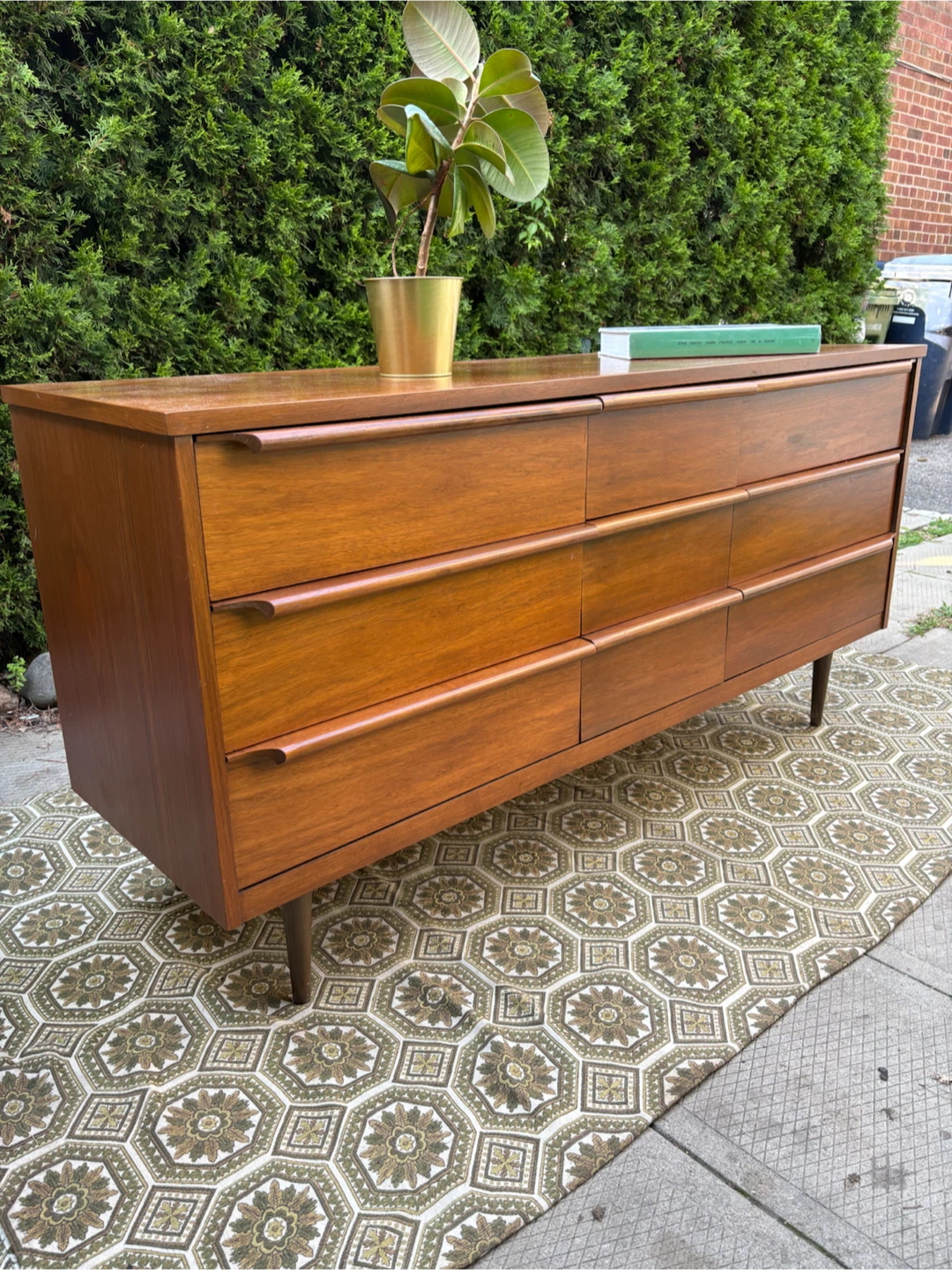 MCM Walnut Dresser - photo 3