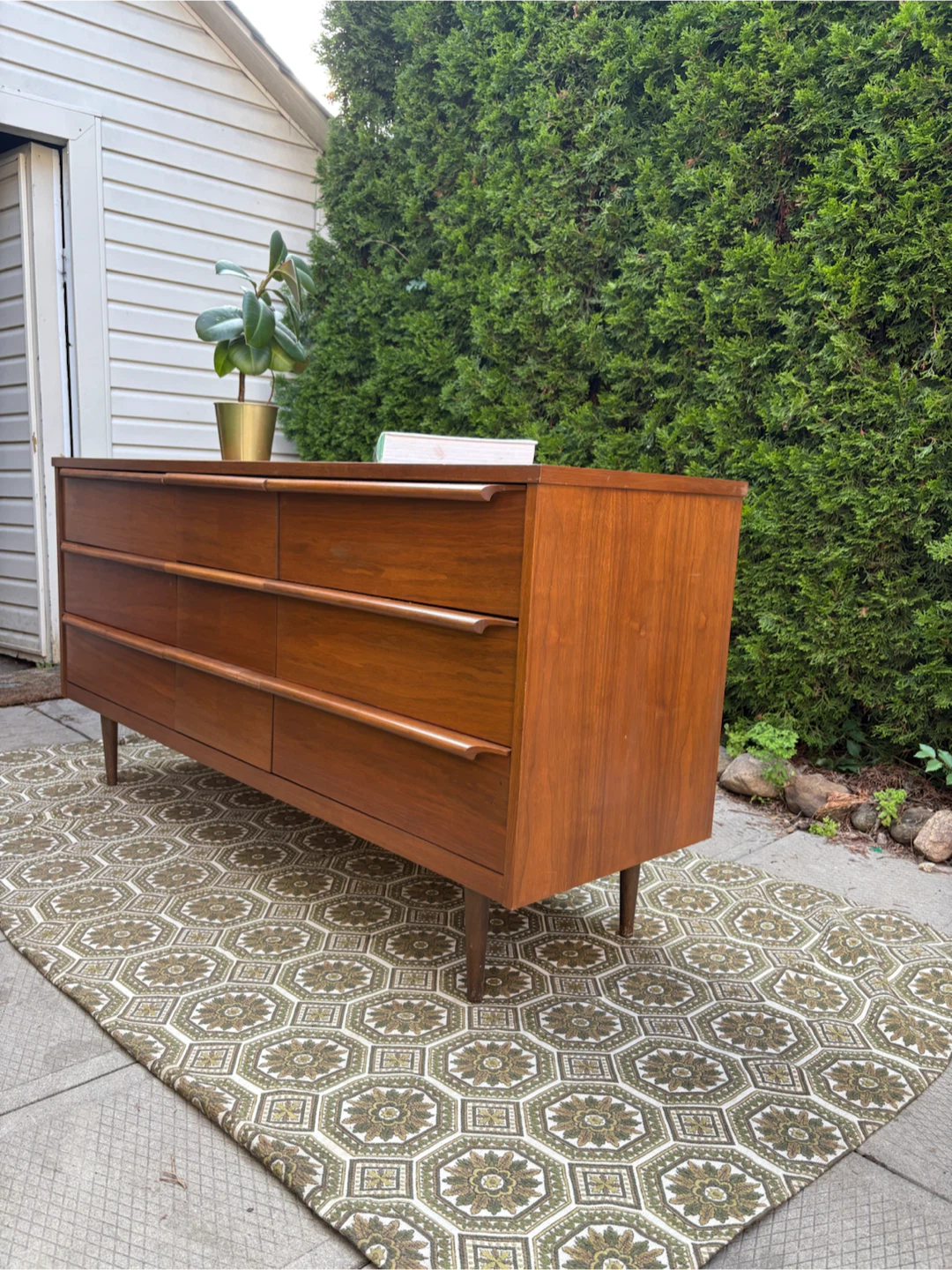 MCM Walnut Dresser - photo 4