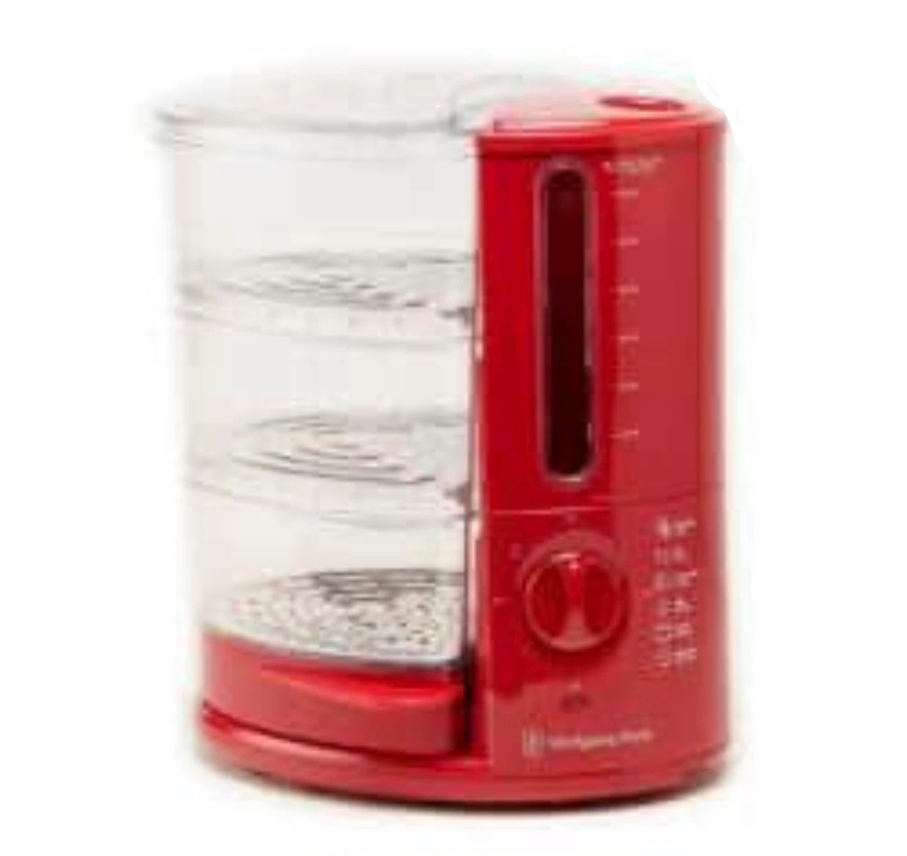 Wolfgang Puck Rapid Food Steamer - Red