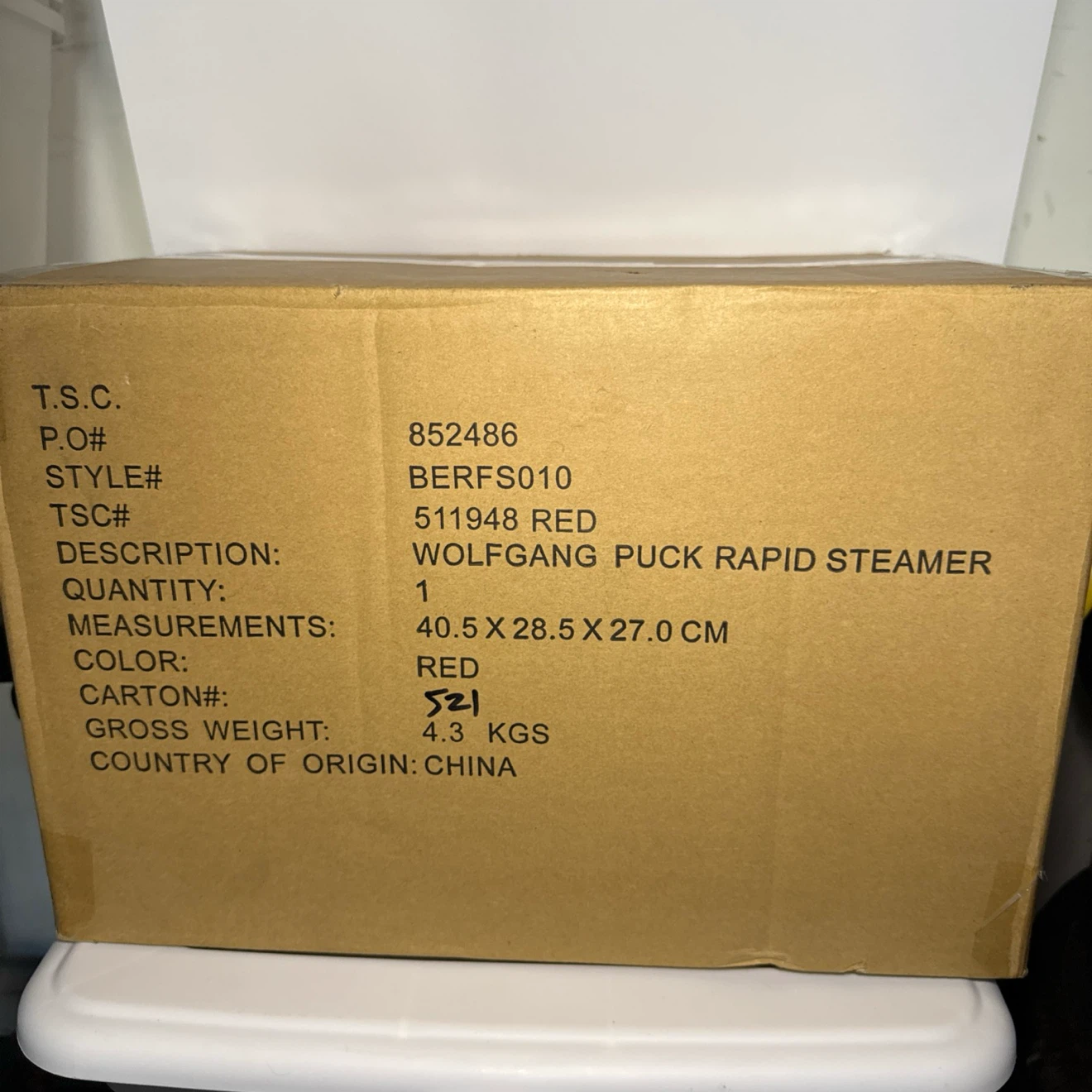 Wolfgang Puck Rapid Food Steamer - Red - photo 5