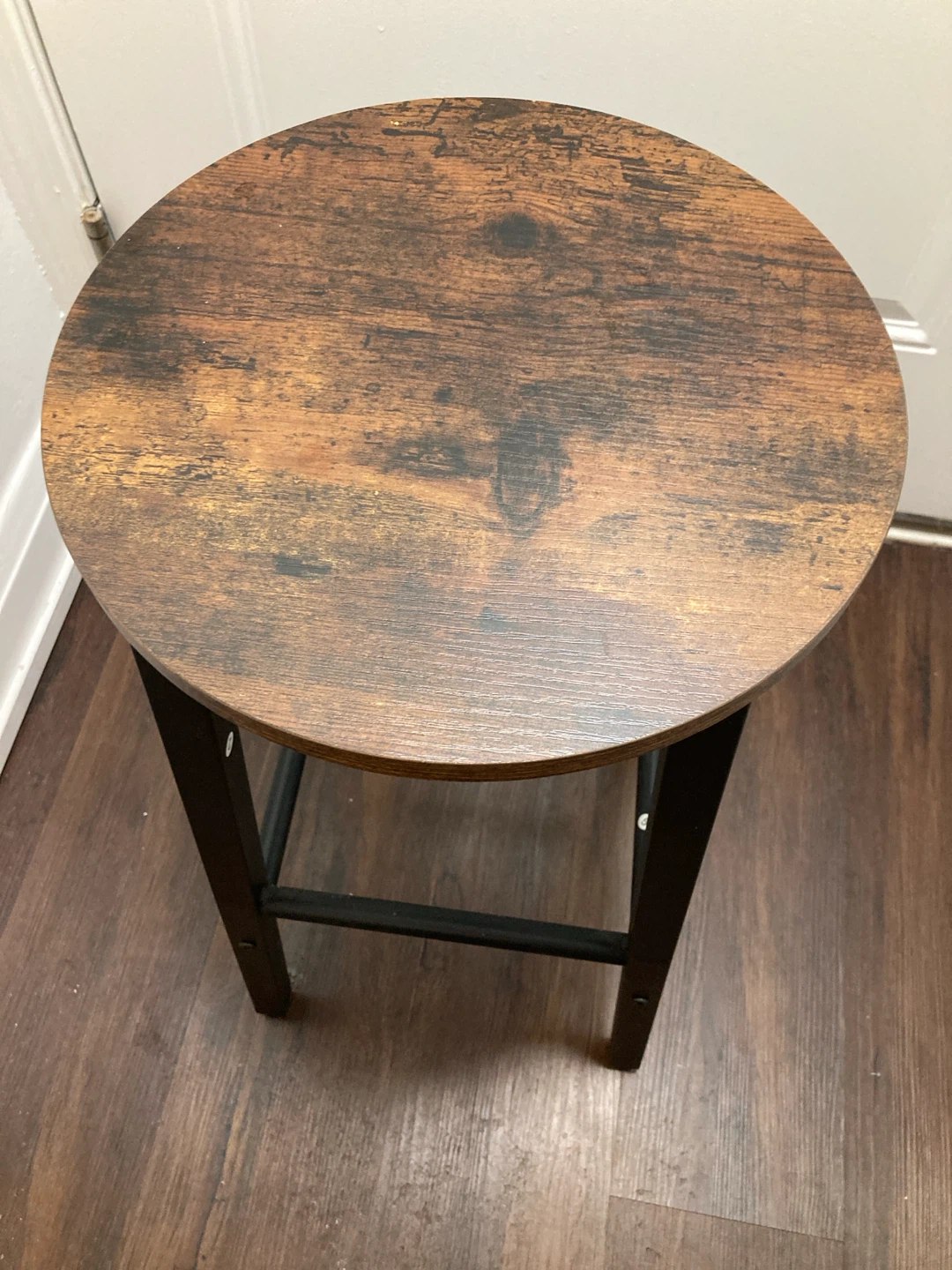Round Top Bar Stool - photo 2