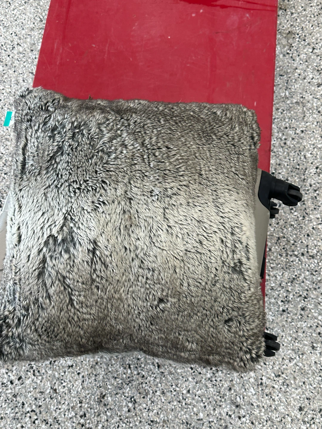 Faux Fur Throw Pillow