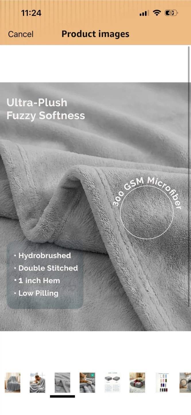New-Casa Platino Fleece Blanket - photo 2
