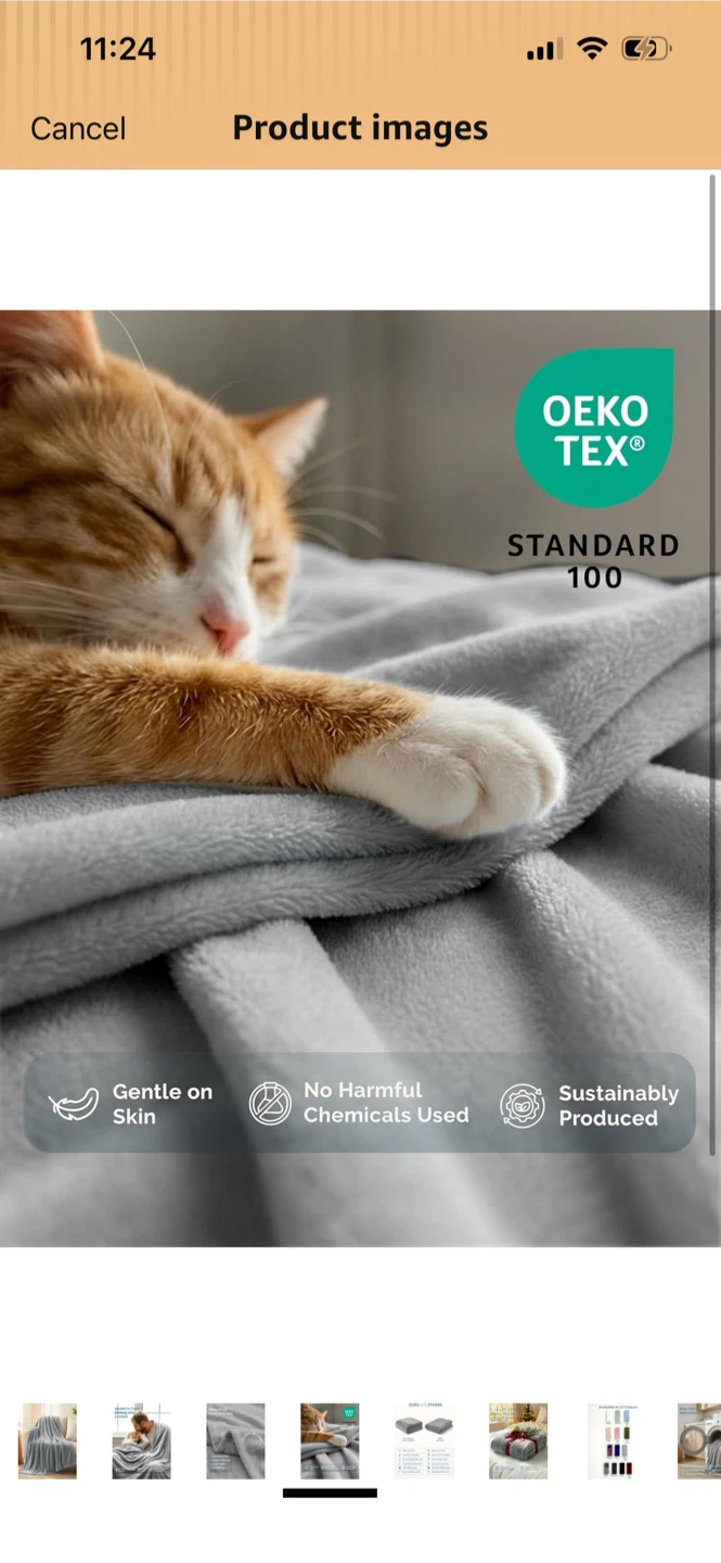 New-Casa Platino Fleece Blanket - photo 4