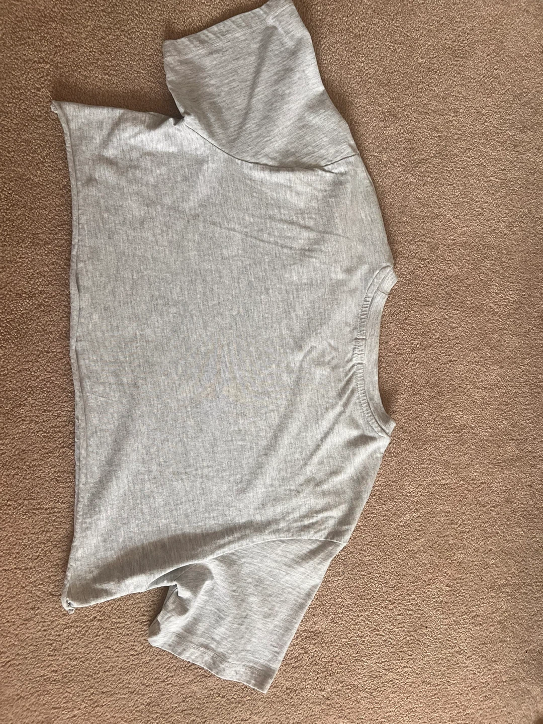 Garage Grey Cropped T-Shirt - photo 2