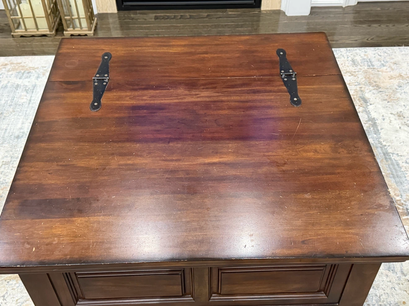 3-Piece Solid Wood Coffee Table & Side Table Set - photo 2