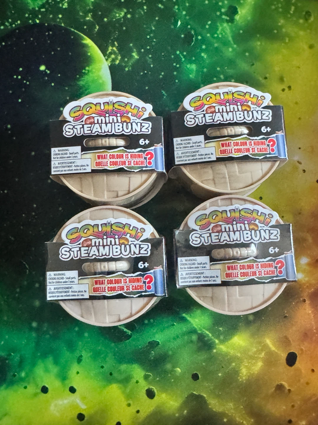 Squish Mini SteamBunz Collectible Toys