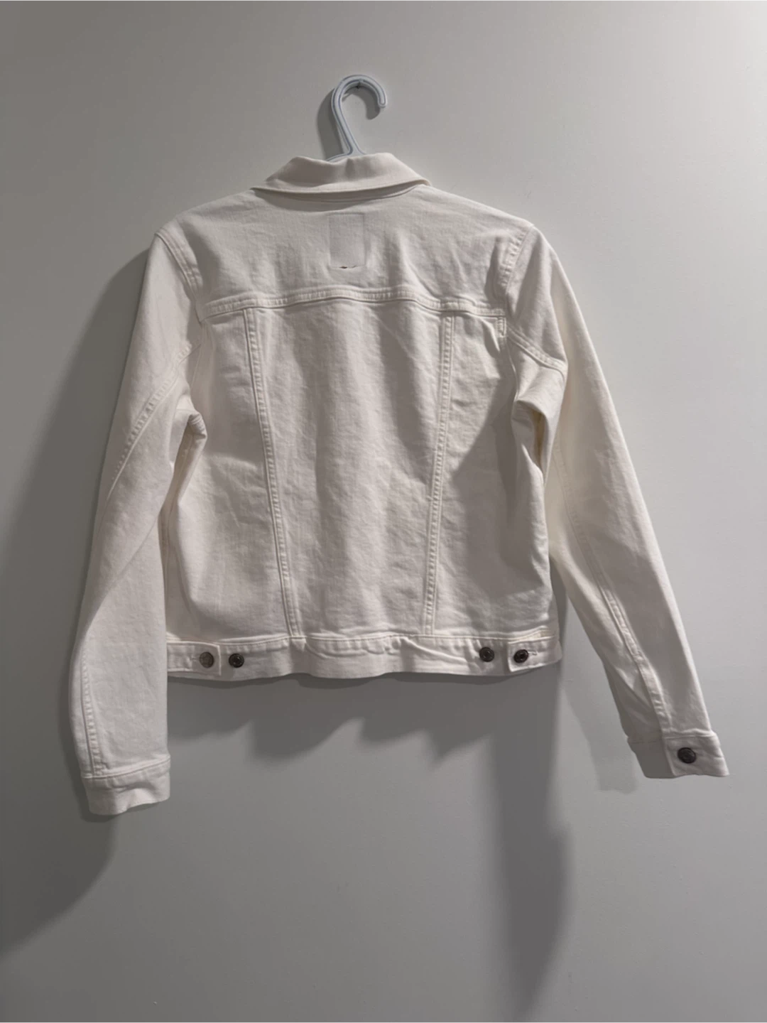 GAP White Denim Jacket - Size M - photo 2