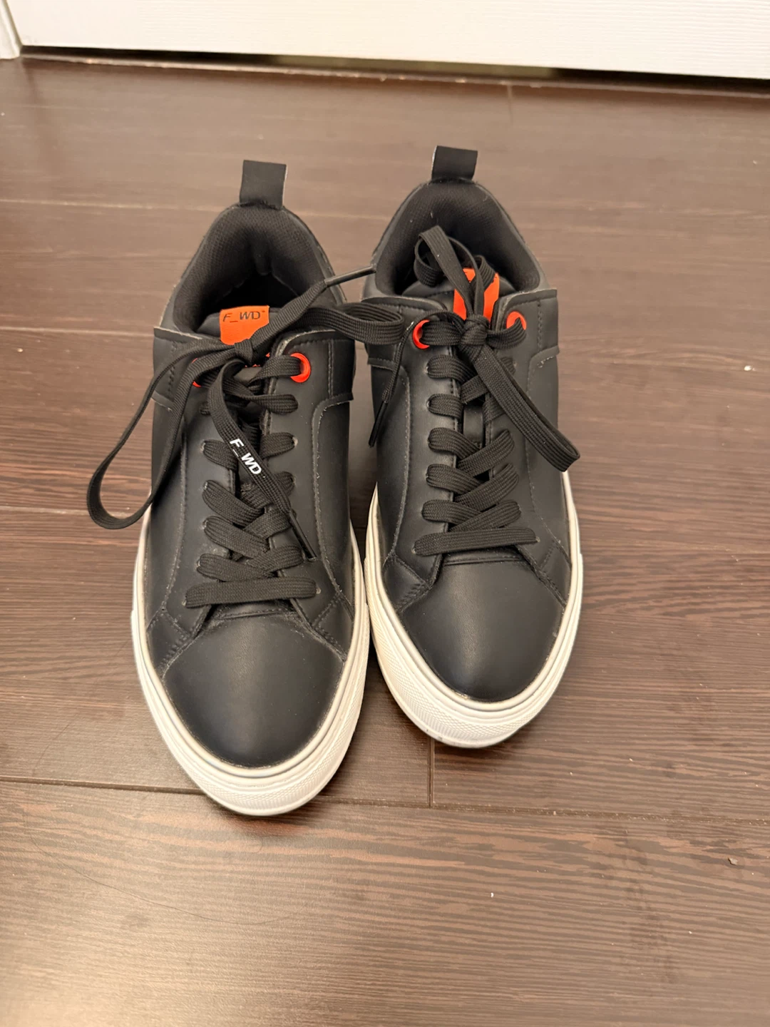 F_WD Black Sneakers