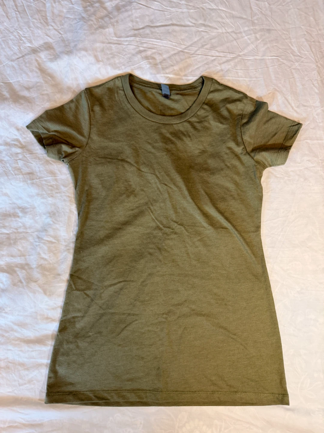 Gildan Navy Green Crew Neck T-shirt - photo 2