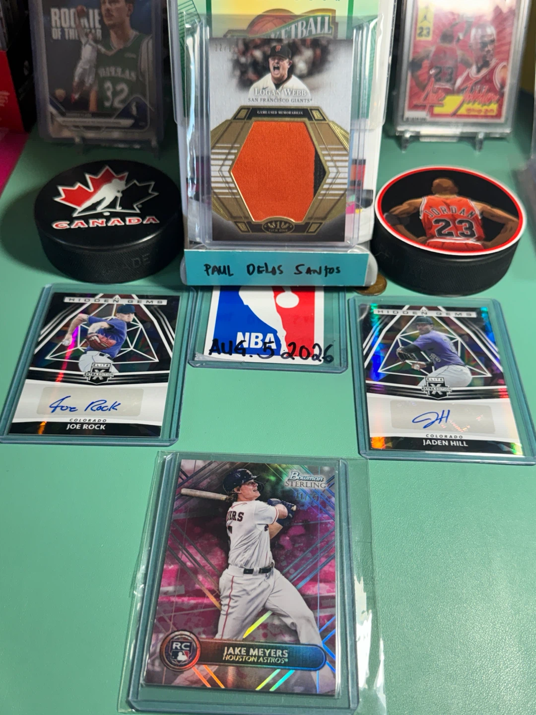 Topps Tier One Logan Webb Game-Used Memorabilia Baseball Card