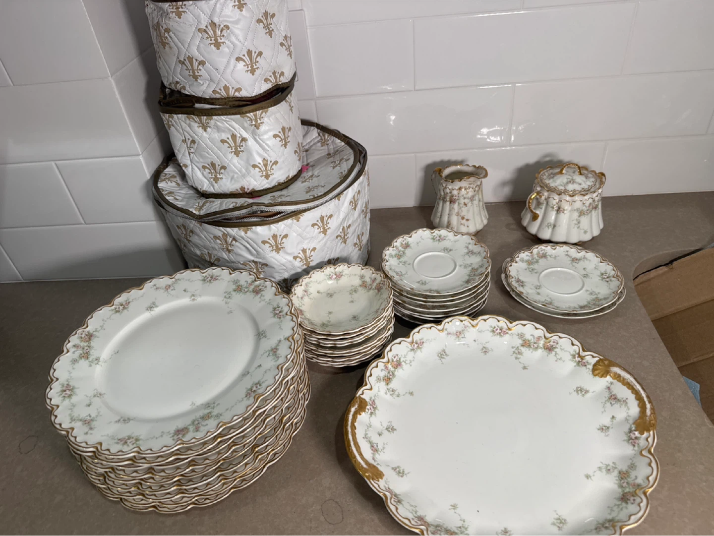 French fine porcelain Haviland & Co. Limoges,