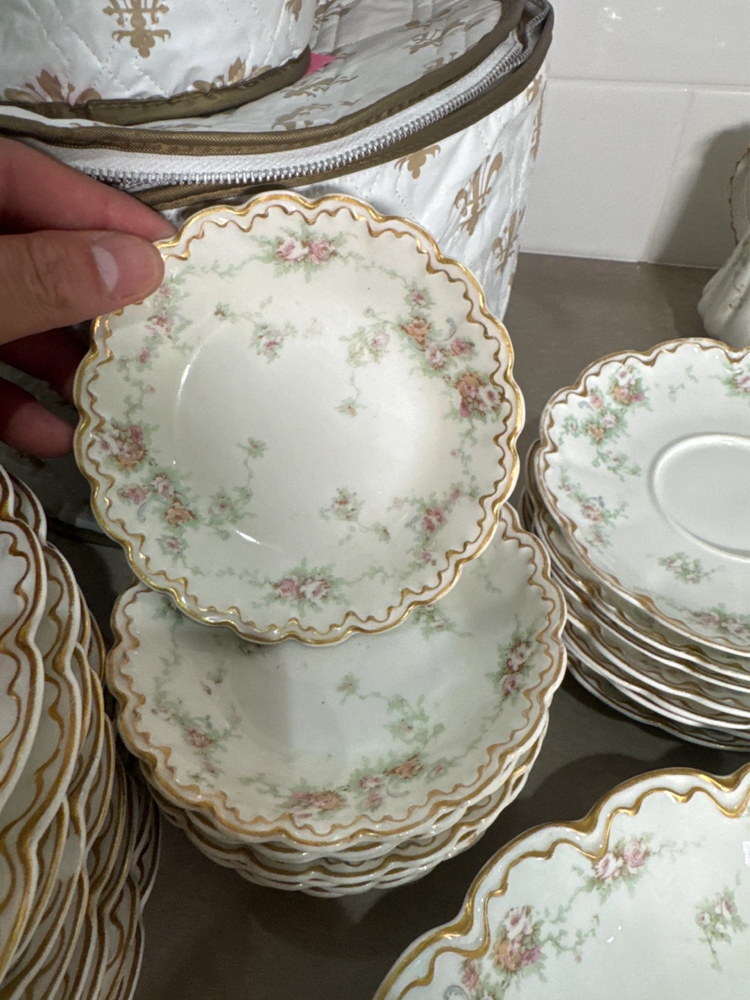 French fine porcelain Haviland & Co. Limoges, - photo 4