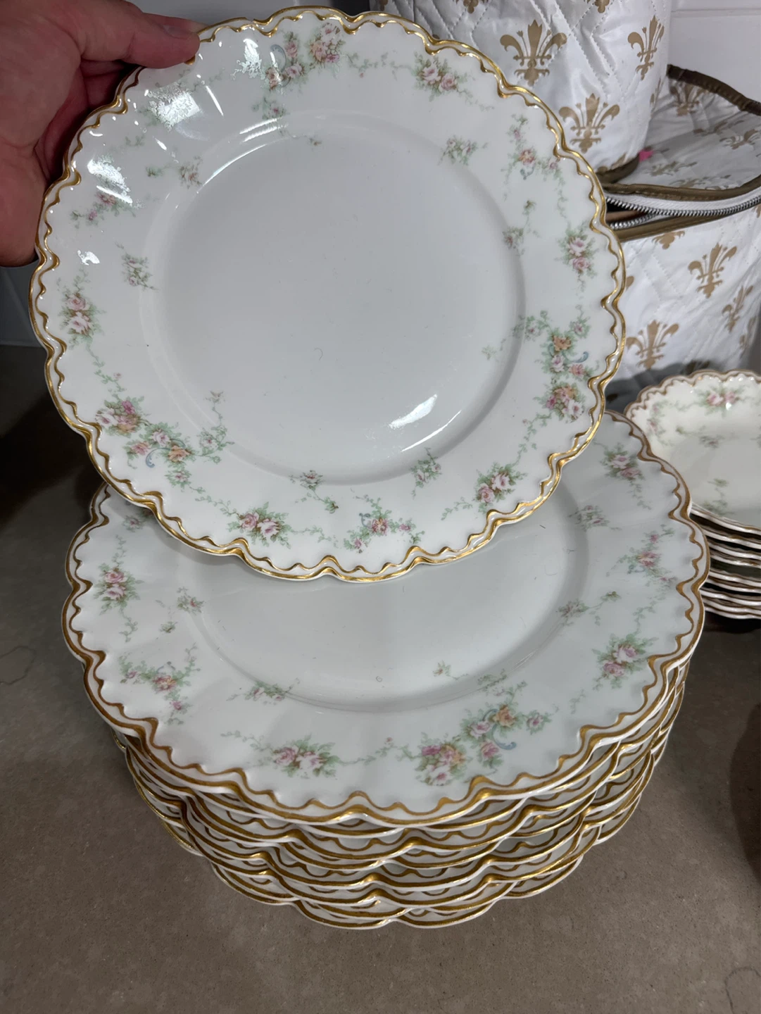 French fine porcelain Haviland & Co. Limoges, - photo 3