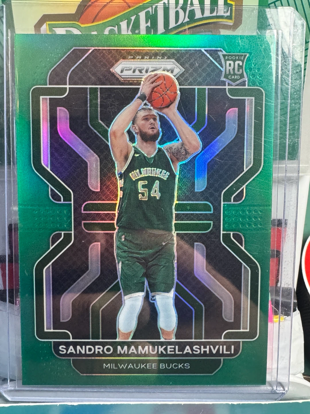 Sandro Mamukelashvili 2021-22 Panini Prizm Rookie Card