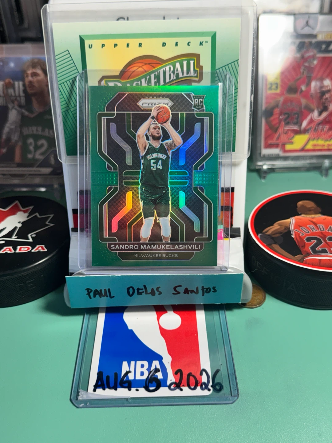 Sandro Mamukelashvili 2021-22 Panini Prizm Rookie Card - photo 2