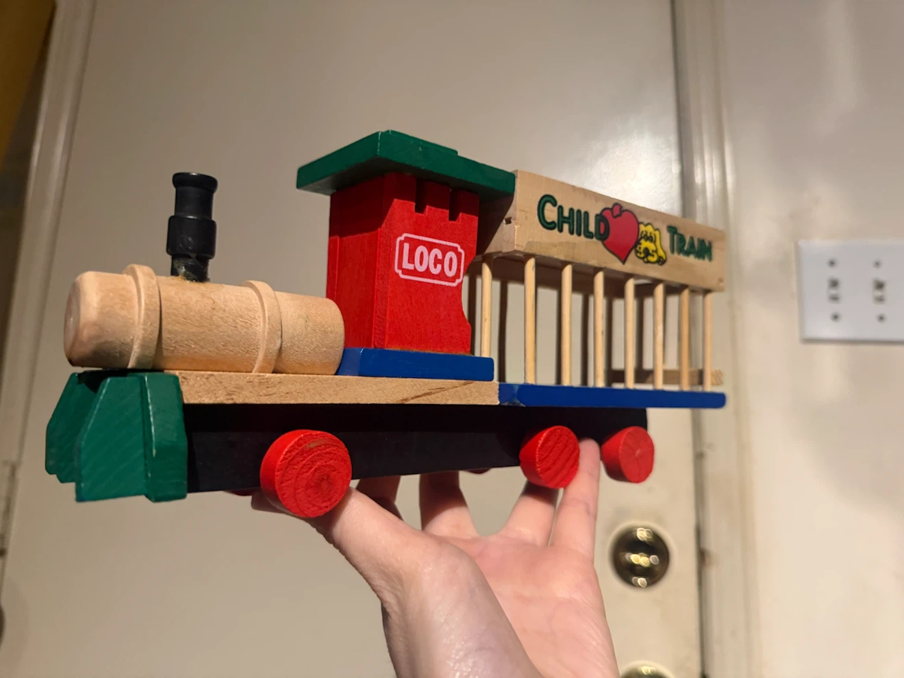 Child Train Wooden Toy - photo 2