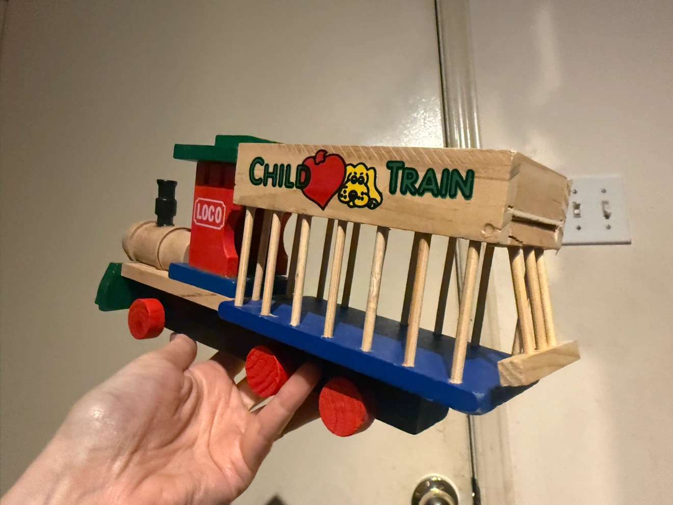 Child Train Wooden Toy - photo 3